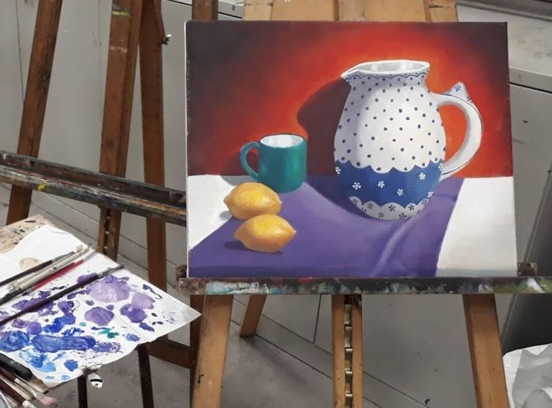Still life painting
